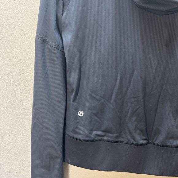 Lululemon Street To Studio Jacket Black Dance Water Repellent Zip Windbreaker 4 - Picture 4 of 5